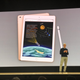 The new iPad, running Pages.
